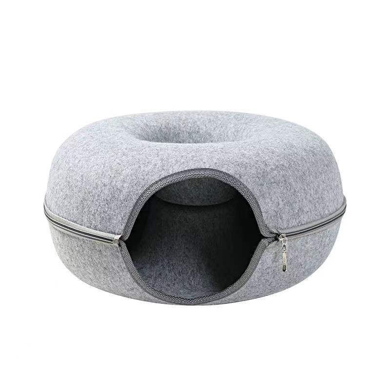 PetopiaPawMart™ "Hide-and-seek" Cat Tunnel Bed