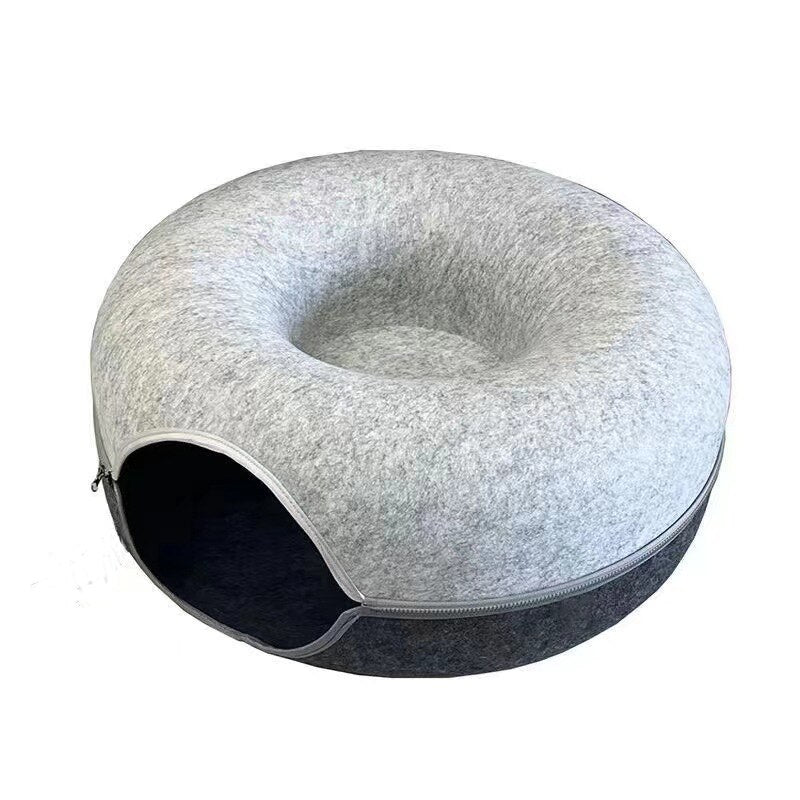 PetopiaPawMart™ "Hide-and-seek" Cat Tunnel Bed