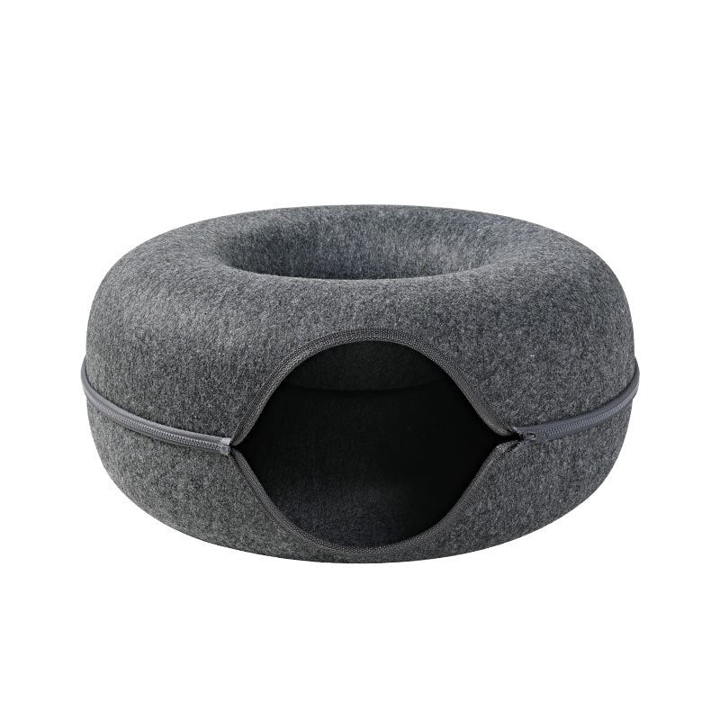 PetopiaPawMart™ "Hide-and-seek" Cat Tunnel Bed