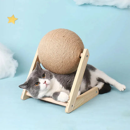 PetopiaPawMart™ Cat Scratching Ball Toy