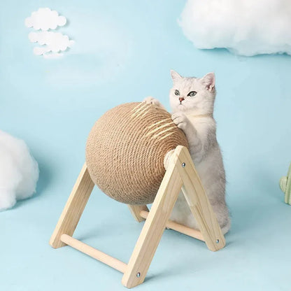 PetopiaPawMart™ Cat Scratching Ball Toy