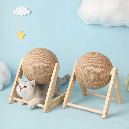 PetopiaPawMart™ Cat Scratching Ball Toy