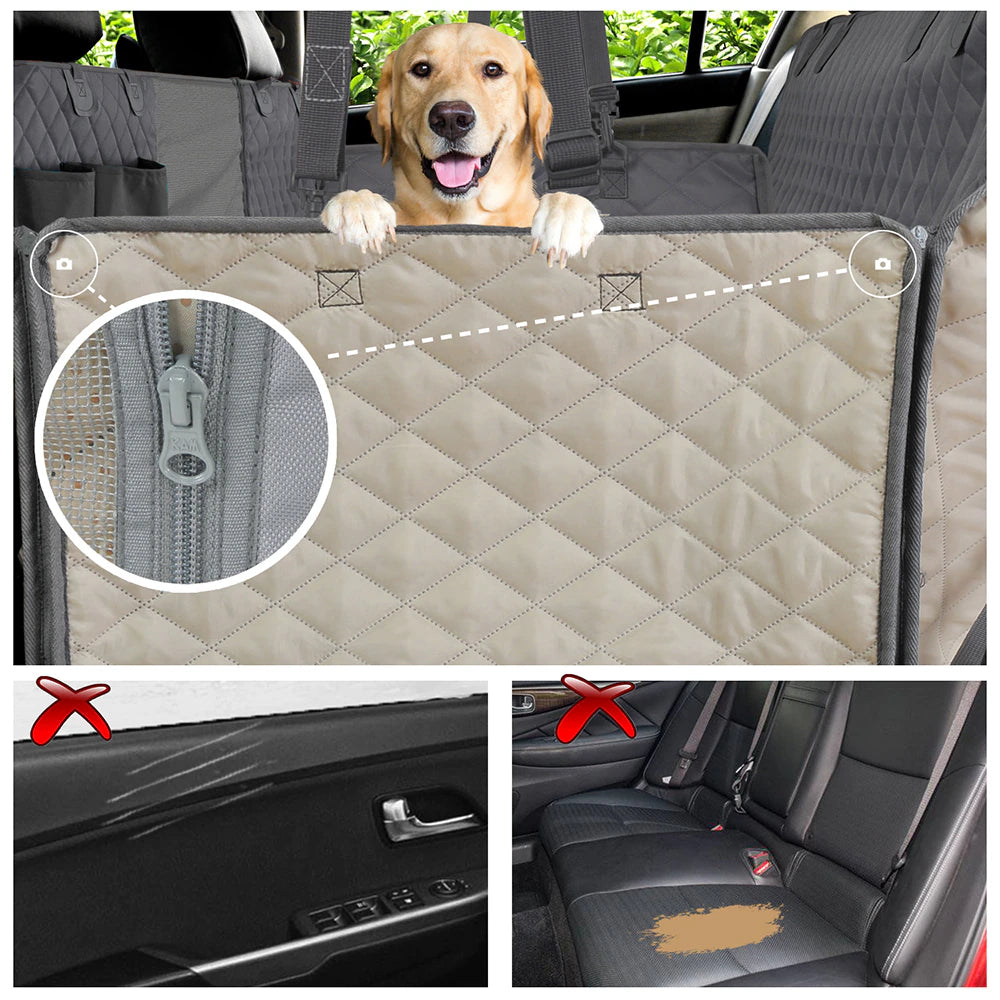 PetopiaPawMart™ Waterproof Pet Car Seat Cover